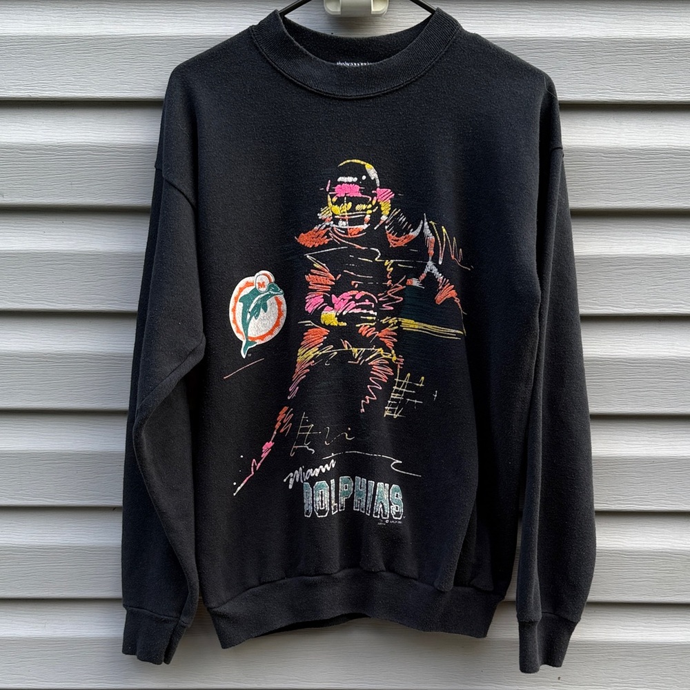Saturdays Hero | Vintage Miami Dolphins Sweater size Large